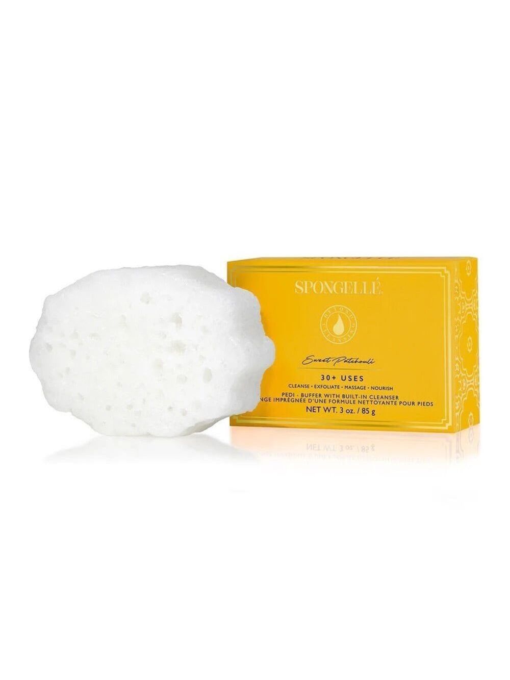 SPONGELLE DAISY COLLECTION PEDI BUFFER- SWEET PATCHOULI